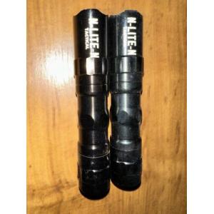 TWO 2 Mini  Pocket Flashlights Tactical LED Small Pen Torch Light 3 7/8” x 3/4”