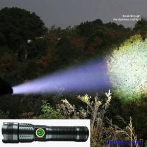 New Rechargeable 1000000 lumens P70 most powerful LED Flashlight USB Zoom torch