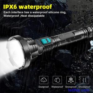 99000LM Super Bright LED Flashlight Rechargeable Tactical Camping Fishing Torch