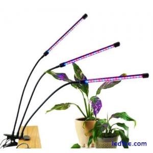 LED Plant Lights Full Spectrum Dimming Timing Clip On Growing Lamp Bar 