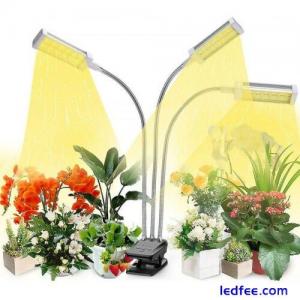 VOGEK Grow Light for Indoor Plants, Full Spectrum Grow Lamp with Timer