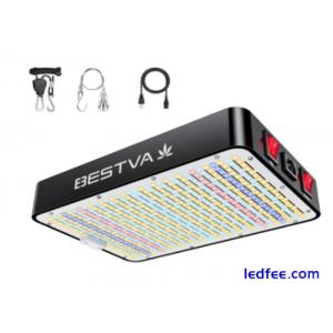 Upgraded 1000W LED Grow Lights with Dual Switch, Double Chips Full Spectrum Plan