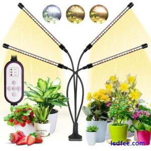 Plant Light, Grow Lights for Indoor Plants, 80 LEDs Led Grow Light 10 Dimming