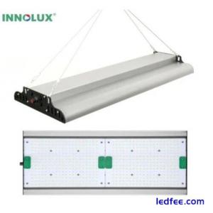 240W LED Grow Light Full Spectrum! Dimensions in Inches: 23 L, 9.5 W, 2 H.