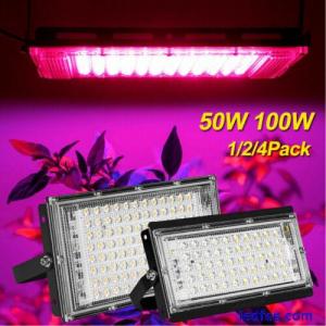 50W/100W LED Wachstumslampe Pflanzenlampe Pflanzenleuchte Grow Pflanzenlicht 