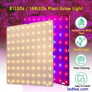 LED Grow Light Panel Full Spectrum For Indoor Plant Veg Bloom Sunlike Lamp