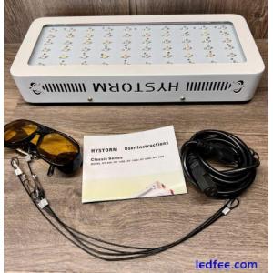 Hystorm Full Spectrum 600W Led Grow Light for Indoor Plants Veg Double Switch