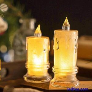 LED Flameless Candles Battery Operated Birthday Wedding Decoration NEU K6T9