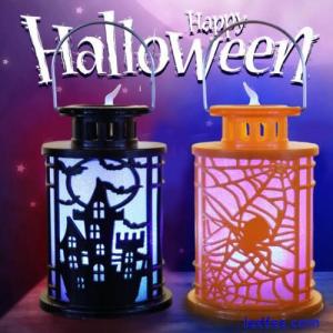 2Pcs LED Flameless Candles Battery Operated Candles For Home Halloween Decora CM