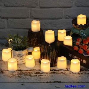 Wedding Supplies Flameless Led Candles Fake Candle Lamp 24pcs Led Tea Lamp
