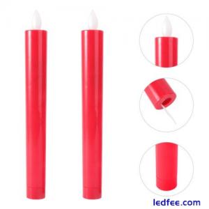 Tea Lights Battery Operated Red Candle Candle Led Lights Led Red