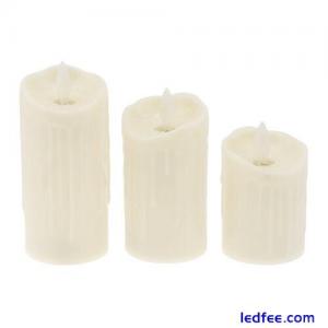 3Pcs/lot Led Candles Simulated...