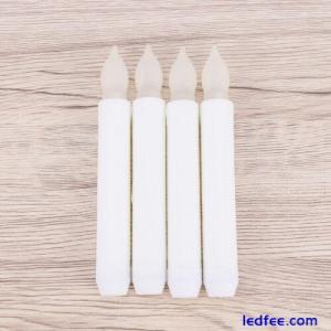 LED Flameless Taper Candles - Wedding Pool Party