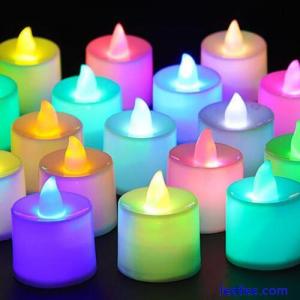 Battery Operated Flameless LED Candle Tea Lights Christmas Party Lamp