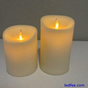 Radiant flameless LED Candle lights with timer