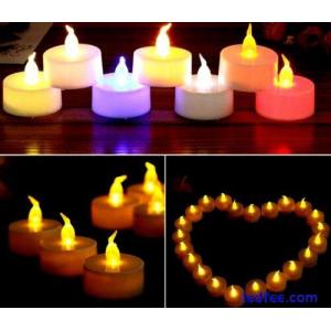 Led candle Flameless Flickering & Steady Battery LED Tea Light Candles Tealights