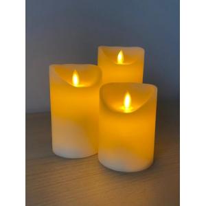 Luminicious Flameless Candles Ivory