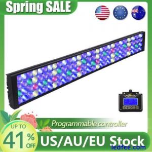 PopBloom Led Aquarium Light Full Spectrum For 36" 3&apos; Reef Coral Marine Fish Tank