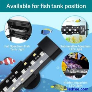 Hygger Aquarium 24/7 Submersible Led light Full Timer Spectrum Fish Shrimp Tank