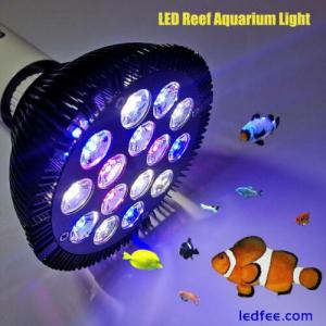 LED Aquarium Spotlight Bulb Submersible Full Spectrum Fish Tank Marine Lamp
