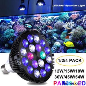 LED Aquarium Light Bulb Spotlight Full Spectrum Fish Tank Coral Reef Lighting