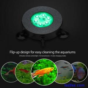 Waterproof Submersible Aquarium Fish Tank Light LED Lamp + Remote (EU Plug) GF0