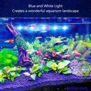 LED Aquarium Light High Brightness Submersible Blue White Fish Tank Lamp For Cus