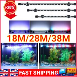Aquarium Fish Tank Pond RGB LED Strip Lights Bar Lamp Submersible Lights