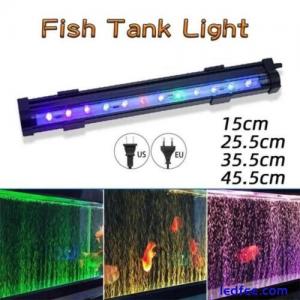 Aquarium LED Lamp Colorful Light Color Changing Bubble Light LED Diving Light✨s