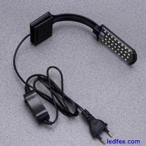  LEDs Aquarium Light Aquatic Plant Lamp Waterproof Clip-on Lamp Fish Tank Light