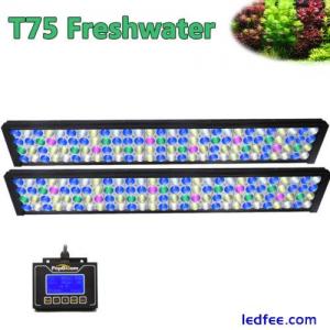 2PCS LED Aquarium Light Freshwater Aquarium Full Spectrum 72" 180cm Plant Tank