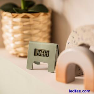 New Smart Simple Silent LED Digital Alarm Clock Display Wake Up Refresh on Time