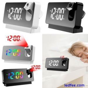Mirror Alarm Clock Digital Alarm Clock Projection Alarm Clock LED Alarm Clock