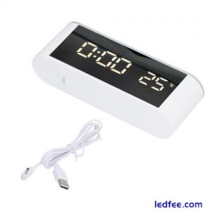 LED Alarm Clock Household Multifunctional Touch Screen Alarm Clock Indoor New