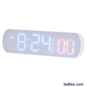 LED Alarm Clock with Countdown/Countdown Function Temperature Humidity Timer