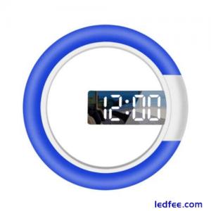 LED Wall Alarm Clock,Remote Co...