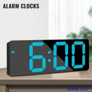 LED Electric Digital Alarm Clock Desktop Clocks Home Bedside Clock