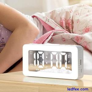 LED Digital Alarm Clock Night ...