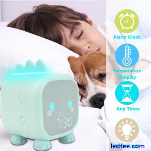 Bedside LED Alarm Clock Kids S...