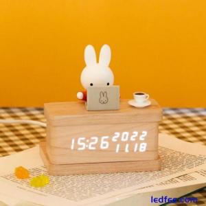 Miffy LED  Calendar table clock ,Full-year Calendar table clock -Authentic