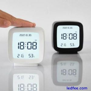 Plastic Desktop Electronic Clock Square LED Clock Digital Alarm Clock  Bedroom