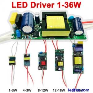 LED Driver 300mA adapter power supply 1-3W 4-7W 8-12W 25-36W Constant CurrentDIY