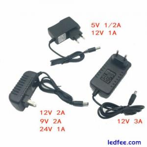DC5V 9V 12V 24V 1A 2A 3A Adaptor DC 5 9 12 24V Volt Power Supply Charger Adapter