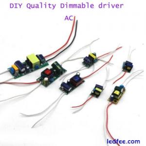 LED Driver power adapter 1-3W 4-7W 8-12W 12-18W 36W 300mA AC-DC Transformator