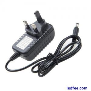 2A 12V AC/DC UK Power Supply Adapter Plug Transformer for CCTV Camera LED Strip