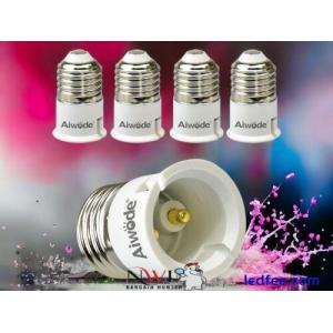 5x Aiwode E27 to B22 Adapter Lamp Socket Converter LED Bulbs and Halogen