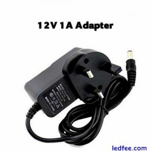 12V 1A 12W Power Supply AC to DC Adapter For LED Strip Light/CCTV