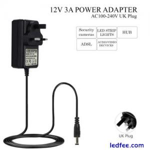 AC TO DC5V 12V  3A  For LED Strip CCTV Came Power Supply Adapter