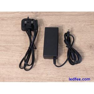 Power supply adapter cable 12V DC 5A 3A 1A 1.5A LED light CCTV camera UK PSU