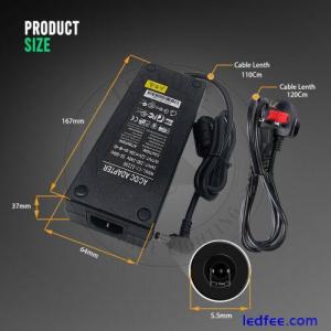 AC100-240V to DC 12V 2A Regulated Power Adapter Plug Cord Switching Power Supply